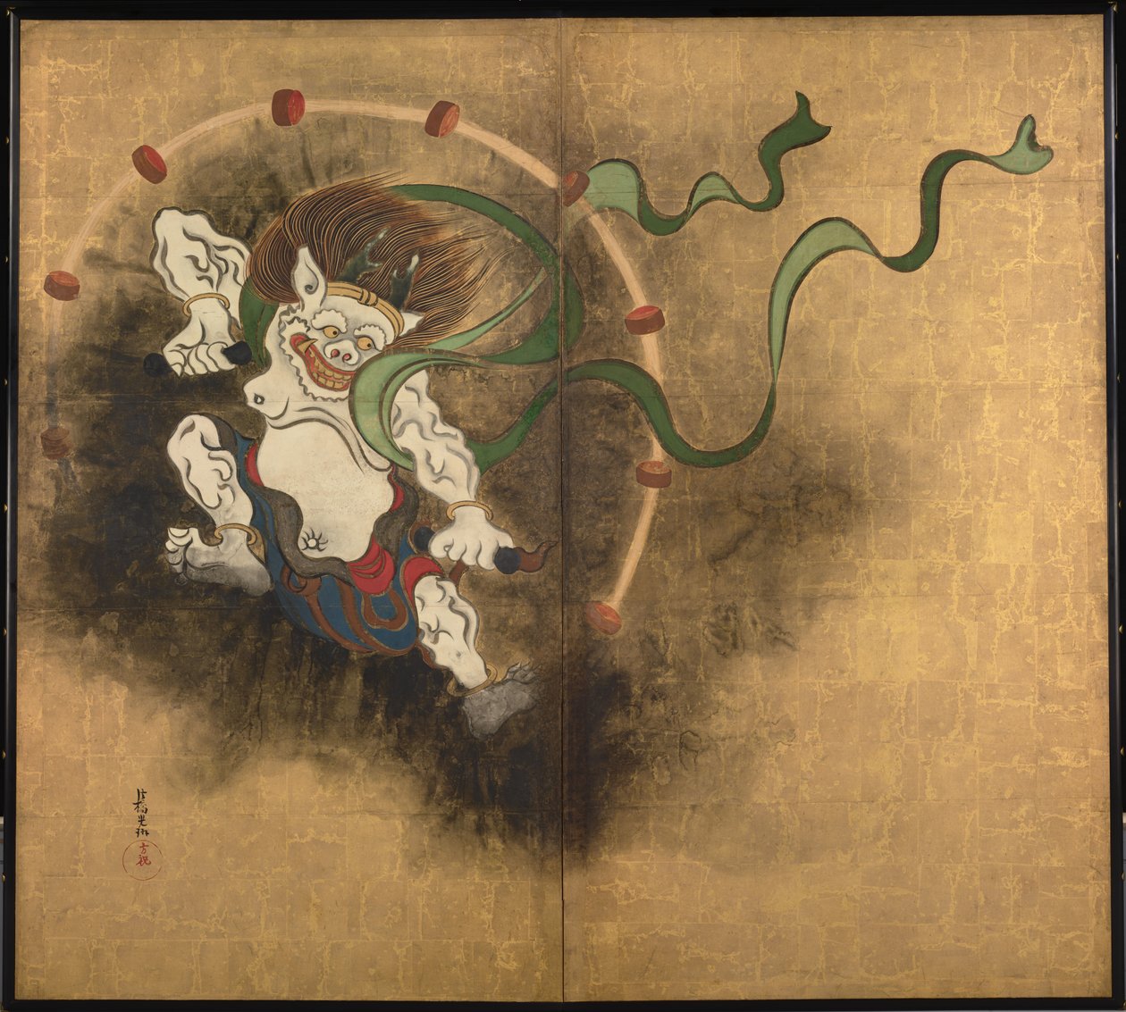 Thunder God by Ogata Korin