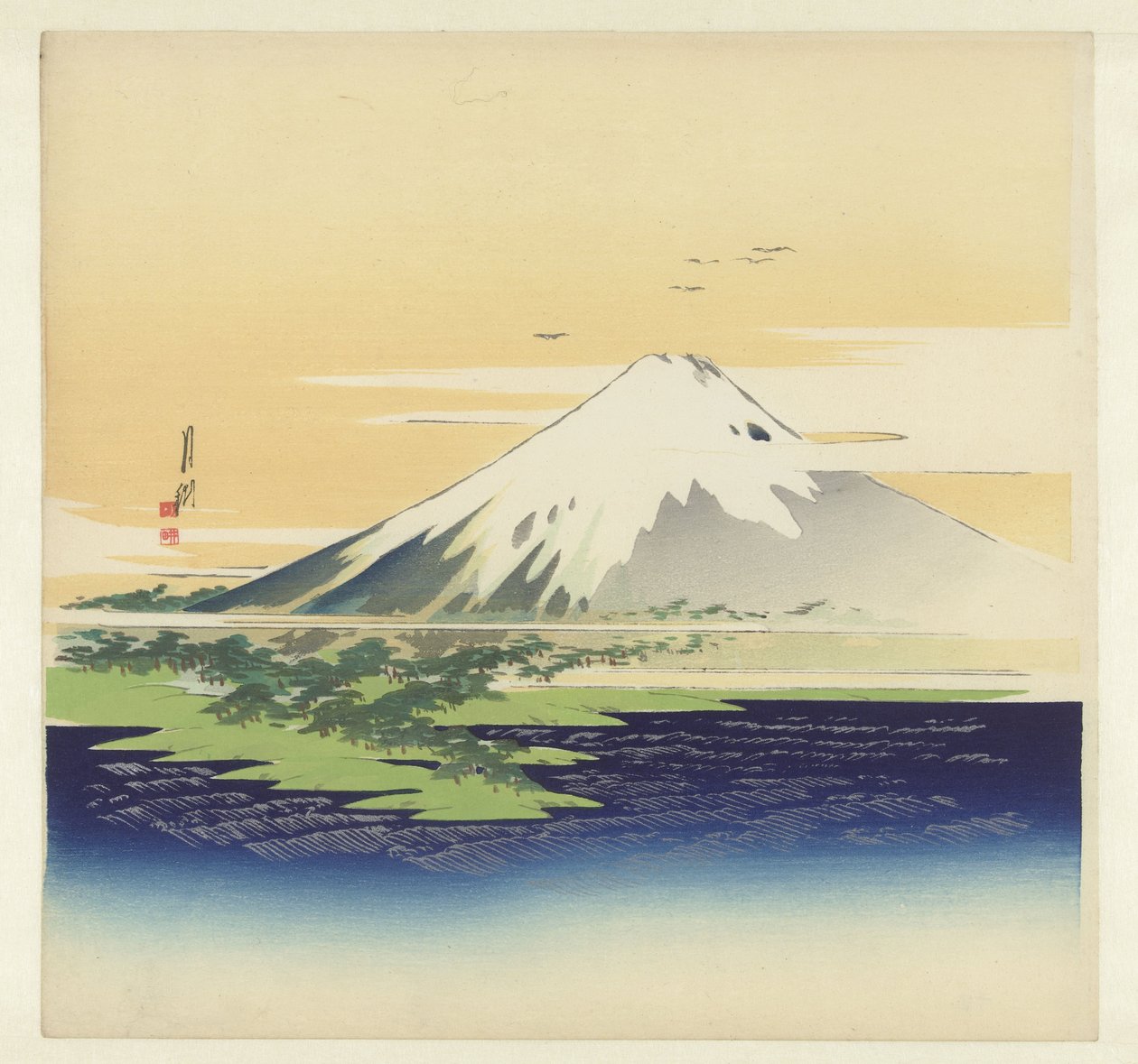 Fuji by Ogata Gekko