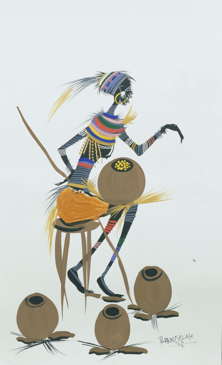 Pots of Life, 2008 by Oglafa Ebitari Perrin