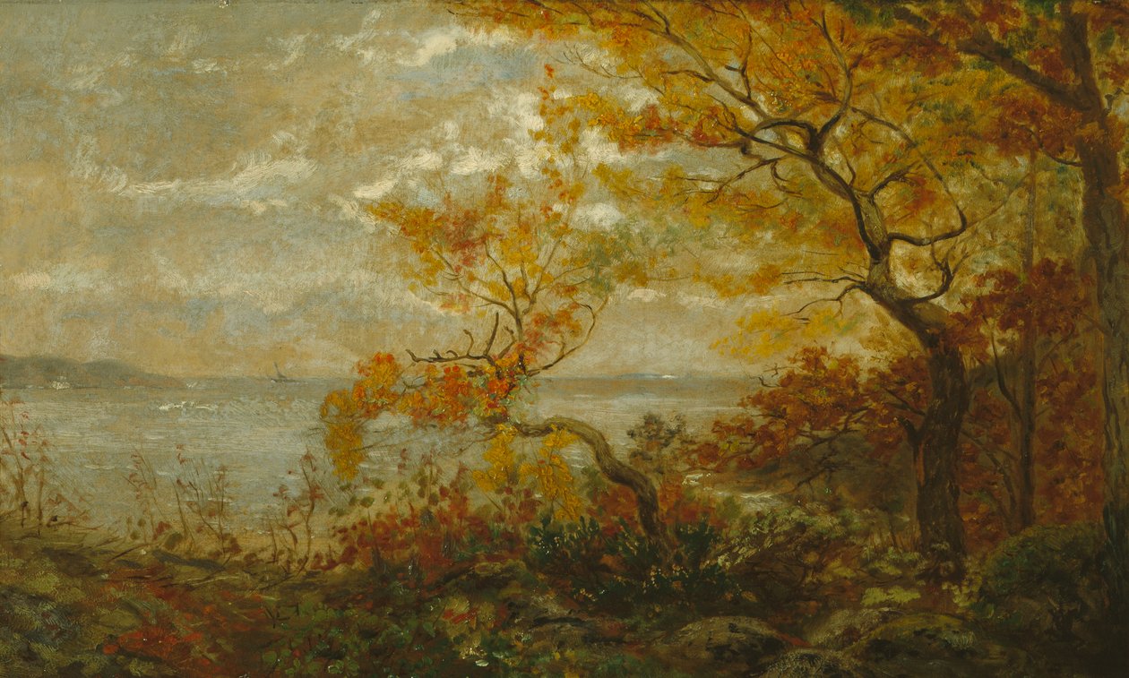 Autumnal Landscape by Olaf Isaachsen