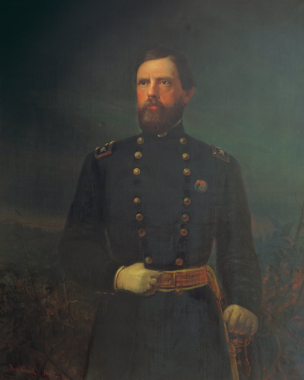 Portrait of John Fulton Reynolds by Ole Peter Hansen Balling