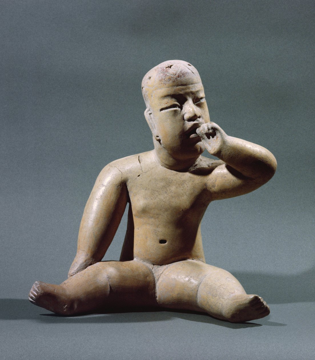 Baby Figure Statuette by Olmec