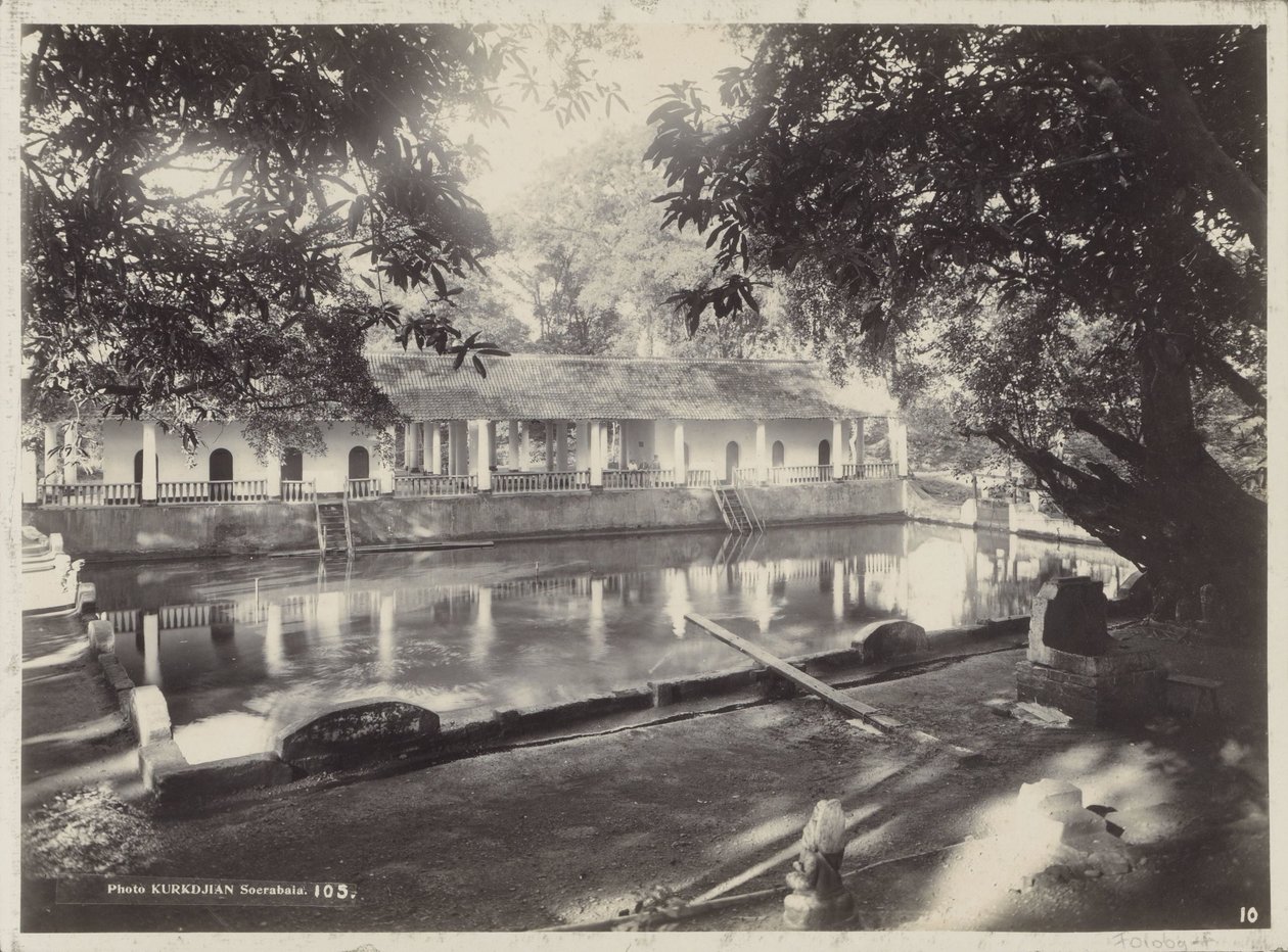 Bathing facility with gallery, possibly in Surabaya by Onnes Kurkdjian