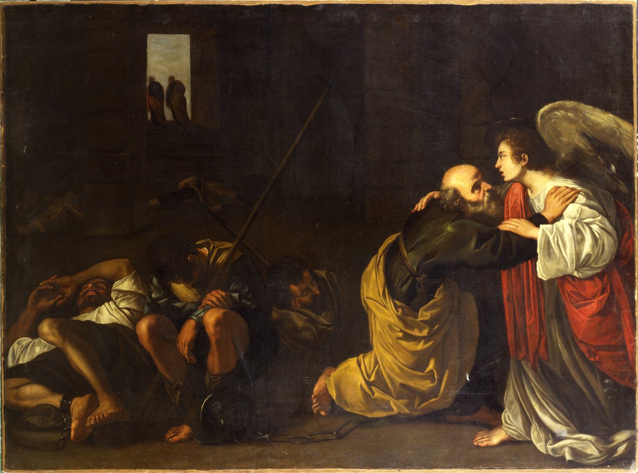 The Deliverance of St. Peter by Orazio Gentileschi