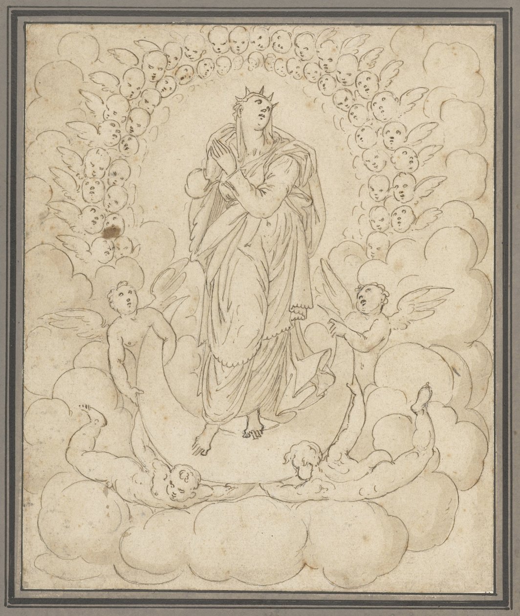 Assumption of Mary by Orazio Samacchini