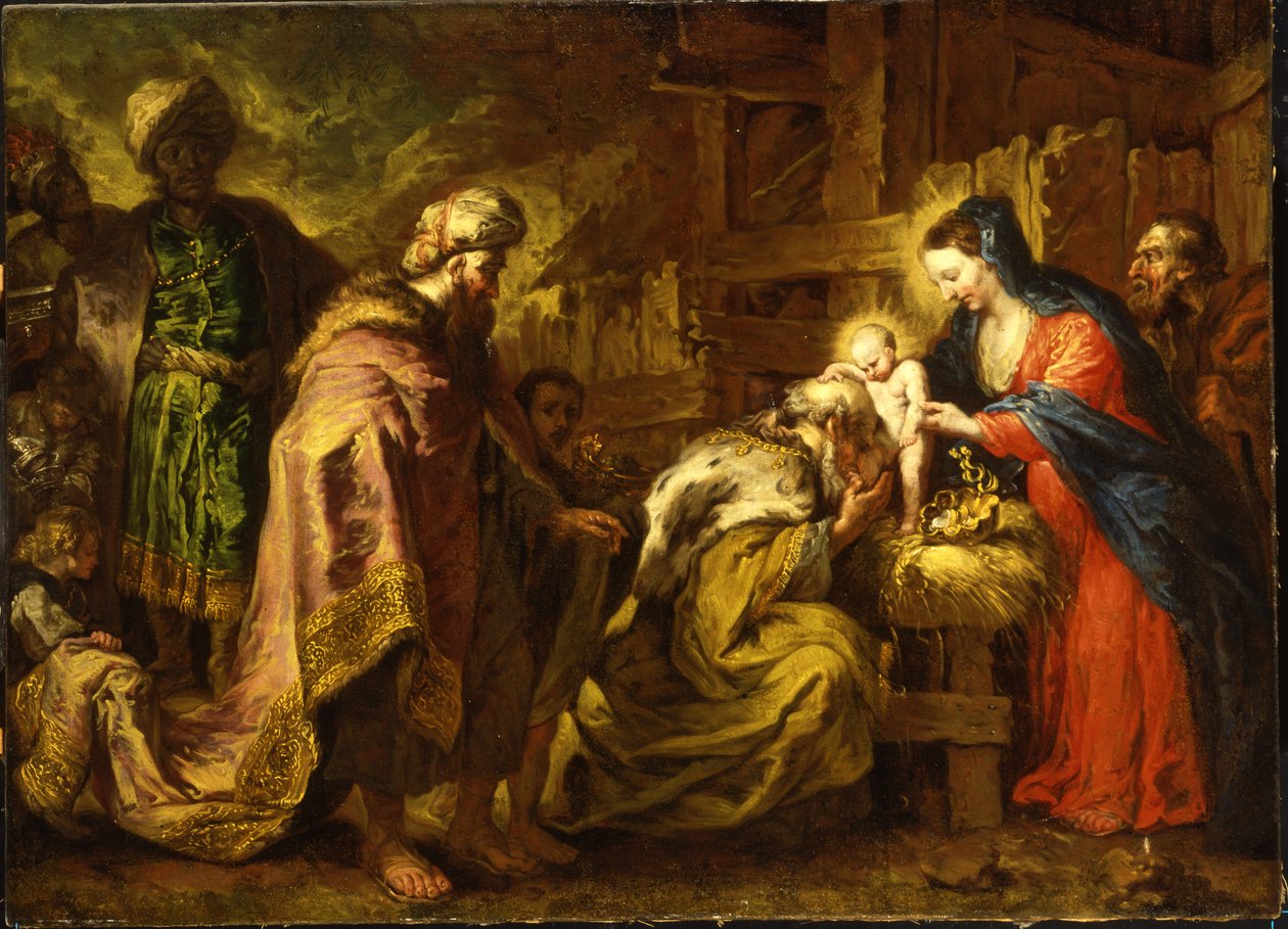 The Adoration of the Magi by Orazio de Ferrari