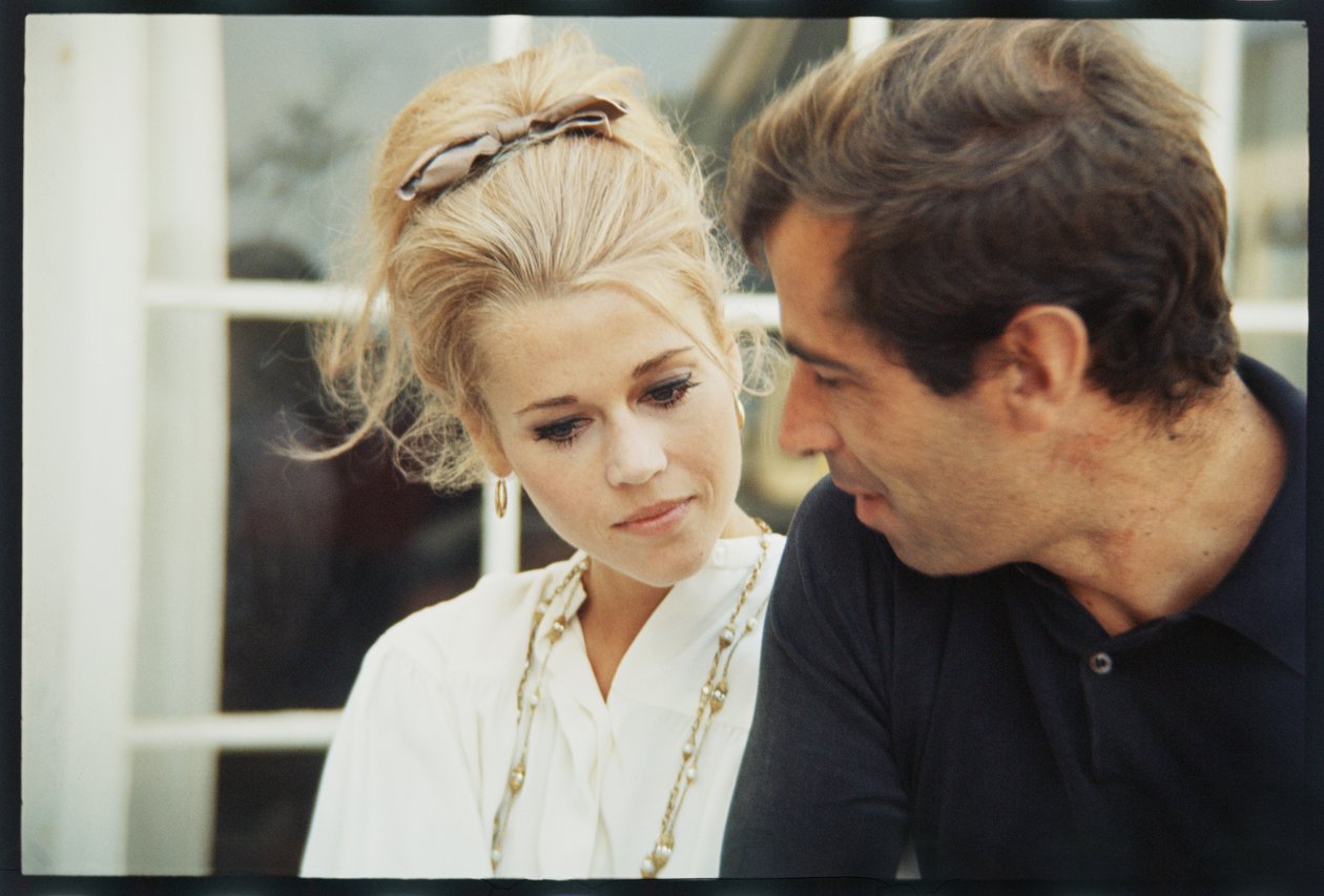 Jane Fonda and Roger Vadim by Orlando Suero