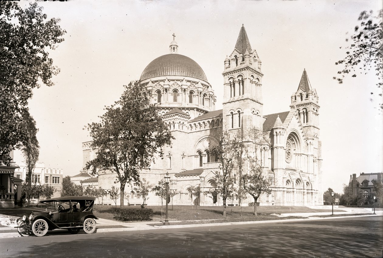 New St. Louis Cathedral Basilica by Oscar C. Kuehn