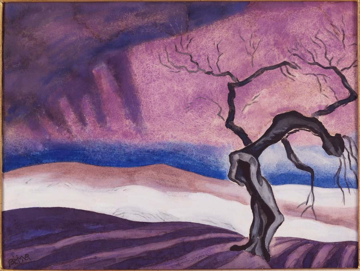 Death by Oscar Bluemner