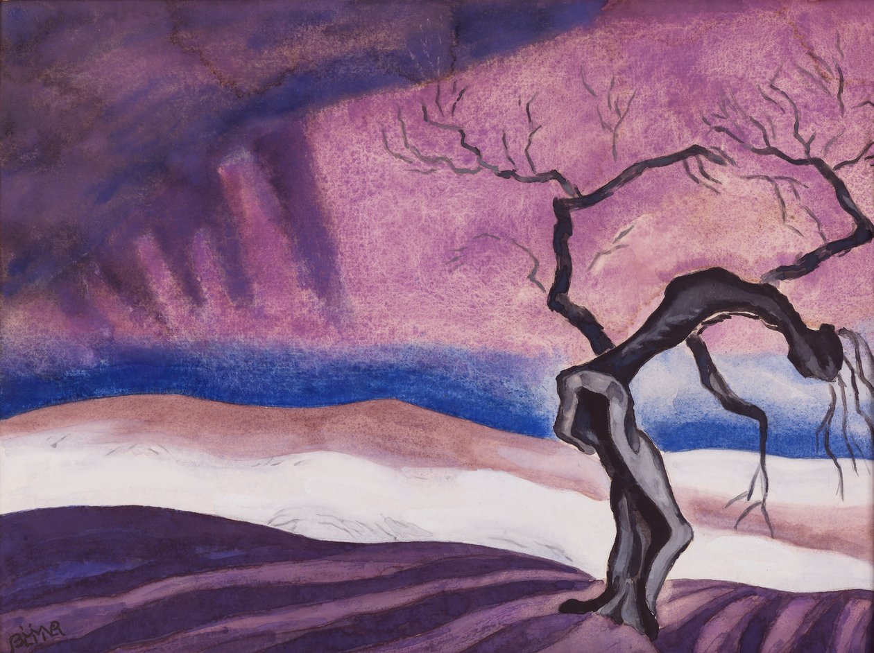Death by Oscar Bluemner