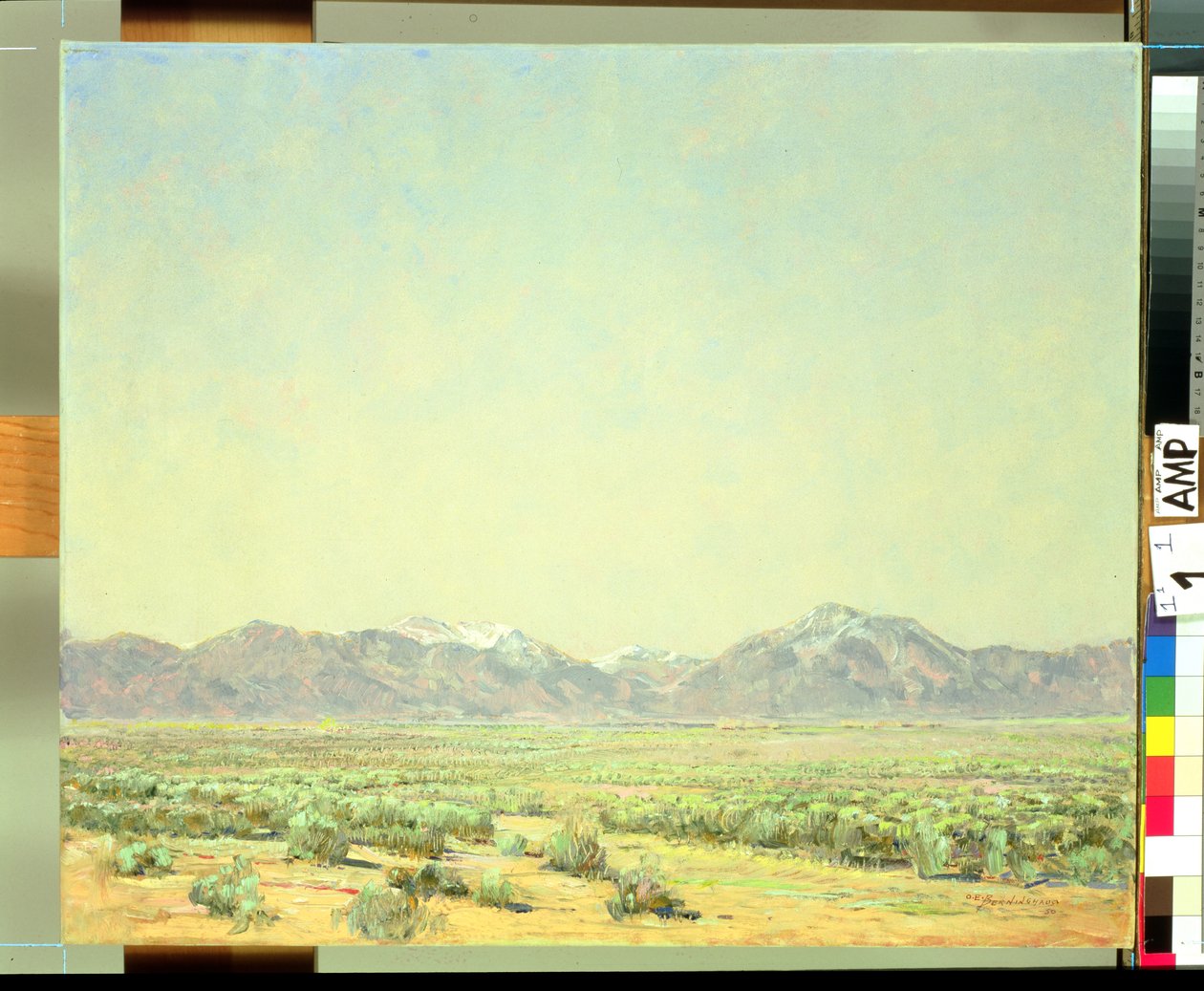 Taos Valley by Oscar Edward Berninghaus