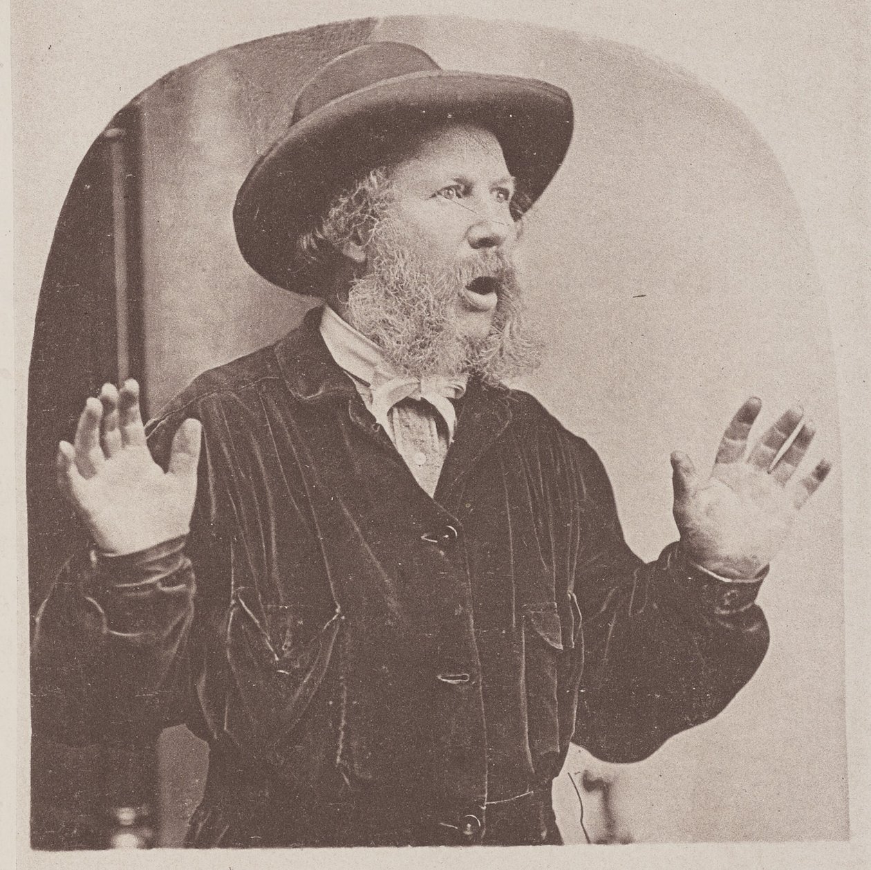 Surprised Man by Oscar Gustave Rejlander