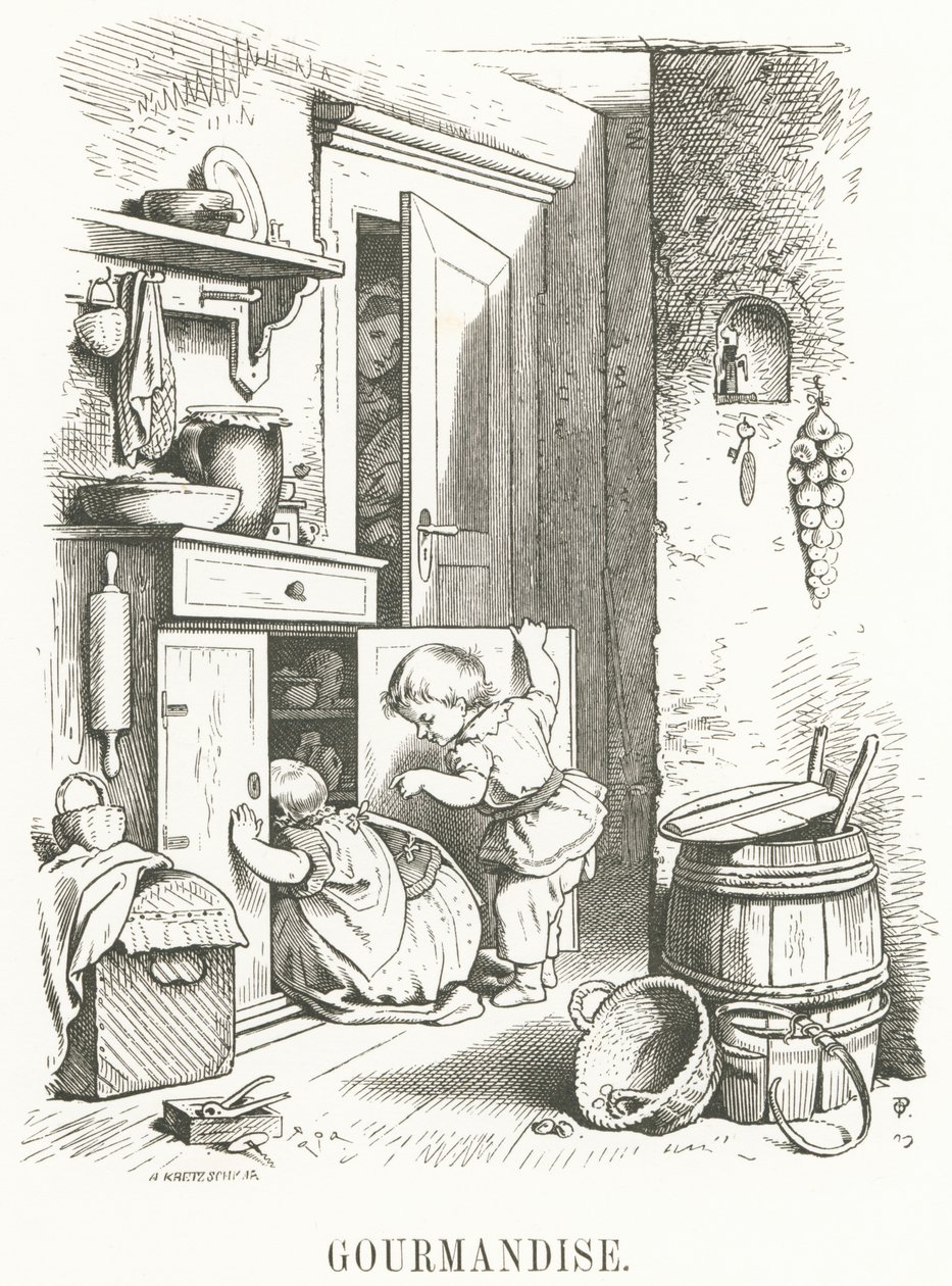 G: Gluttony by Oskar Pletsch