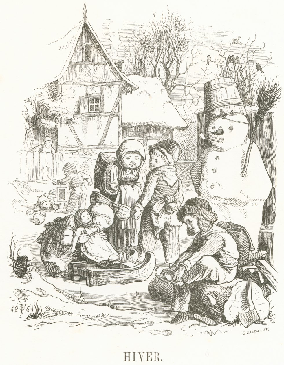 Winter by Oskar Pletsch