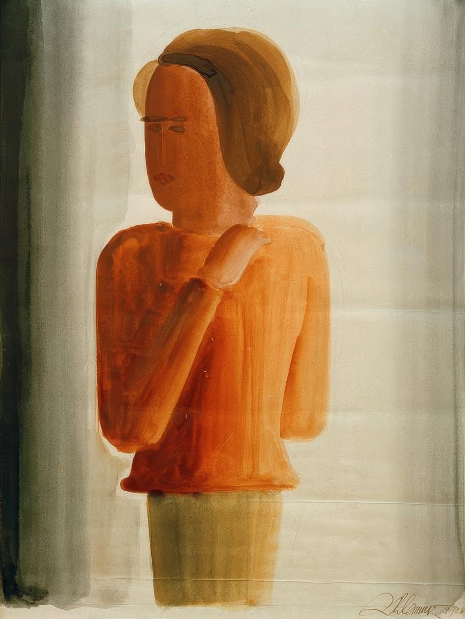 Red Boy by Oskar Schlemmer