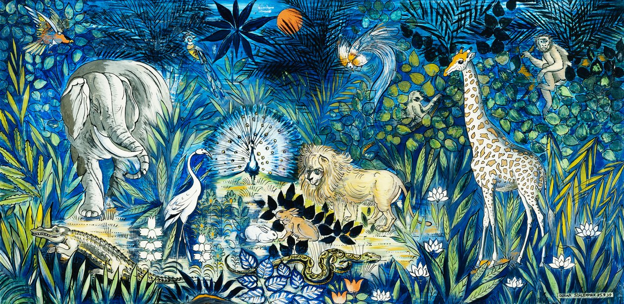 Wildlife Paradise by Oskar Schlemmer
