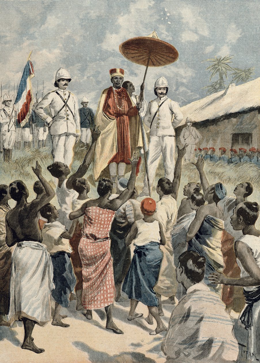 Proclamation of the New King of Dahomey, from 