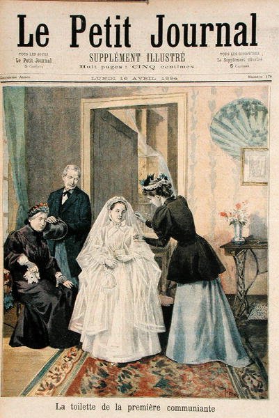 The First Communicant by Oswaldo Tofani
