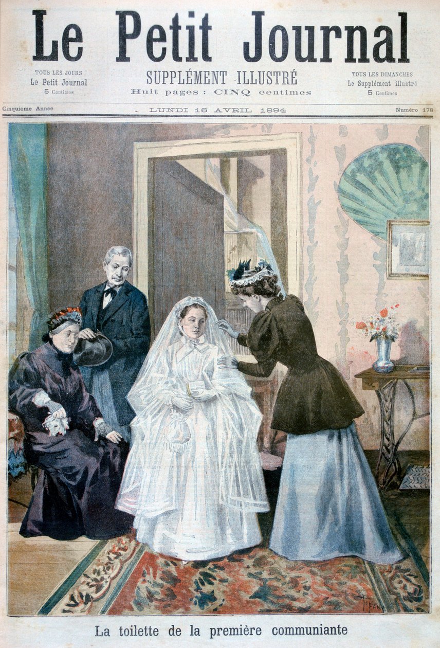 First communicant by Oswaldo Tofani