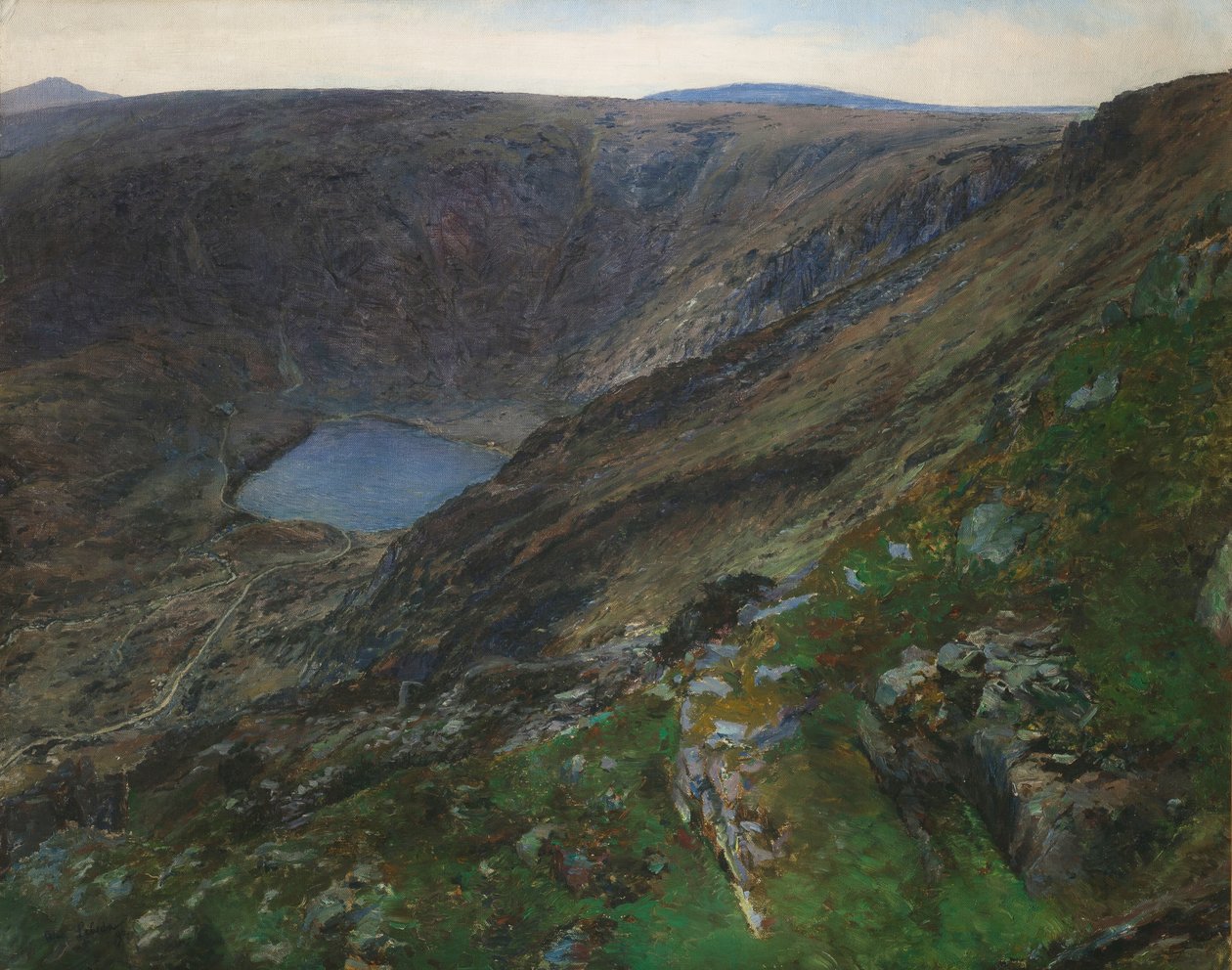 Mountain Lake in the Giant Mountains by Otakar Lebeda