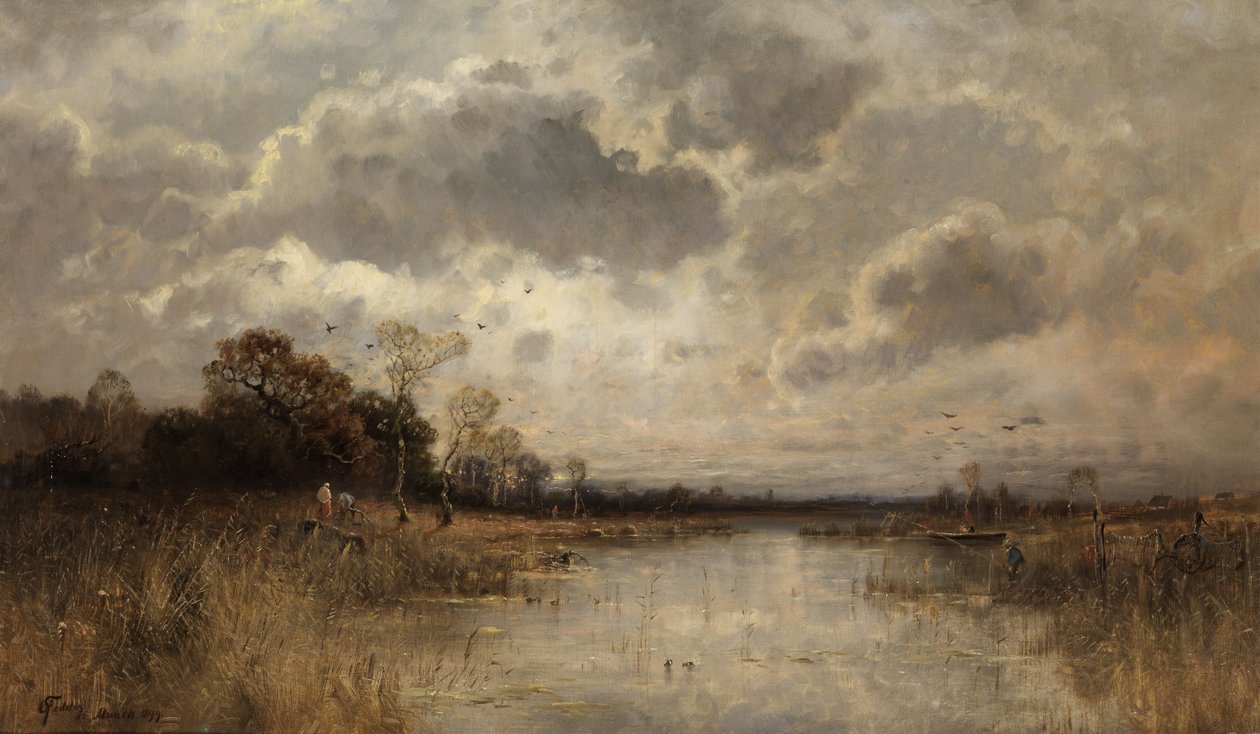 Wide Moorland by Otto Fedder