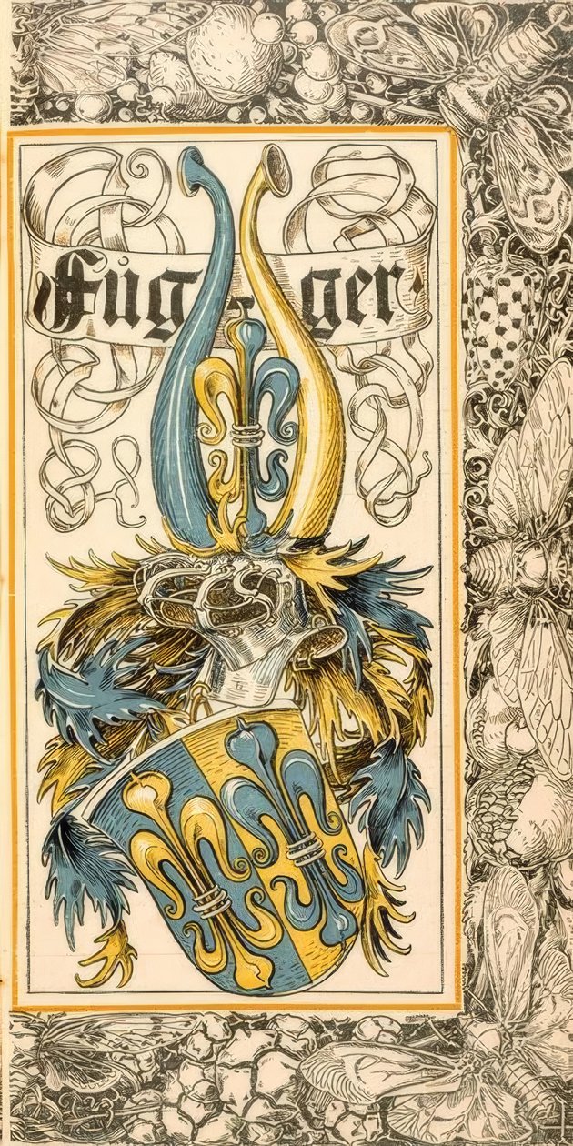 The Ancestral Coats of Arms of the German Princely Houses: Fugger by Otto Hupp