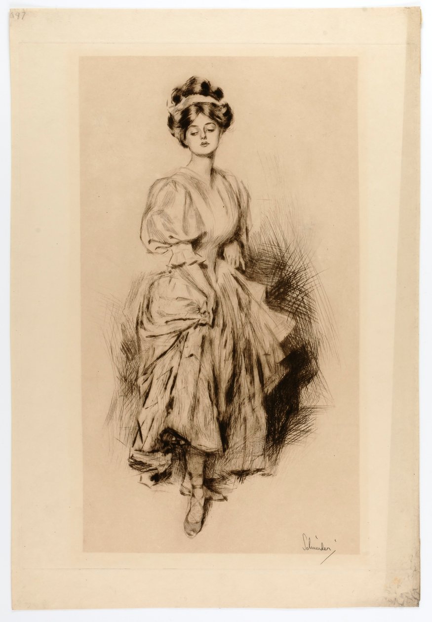 Dancing Girl by Otto J. Schneider