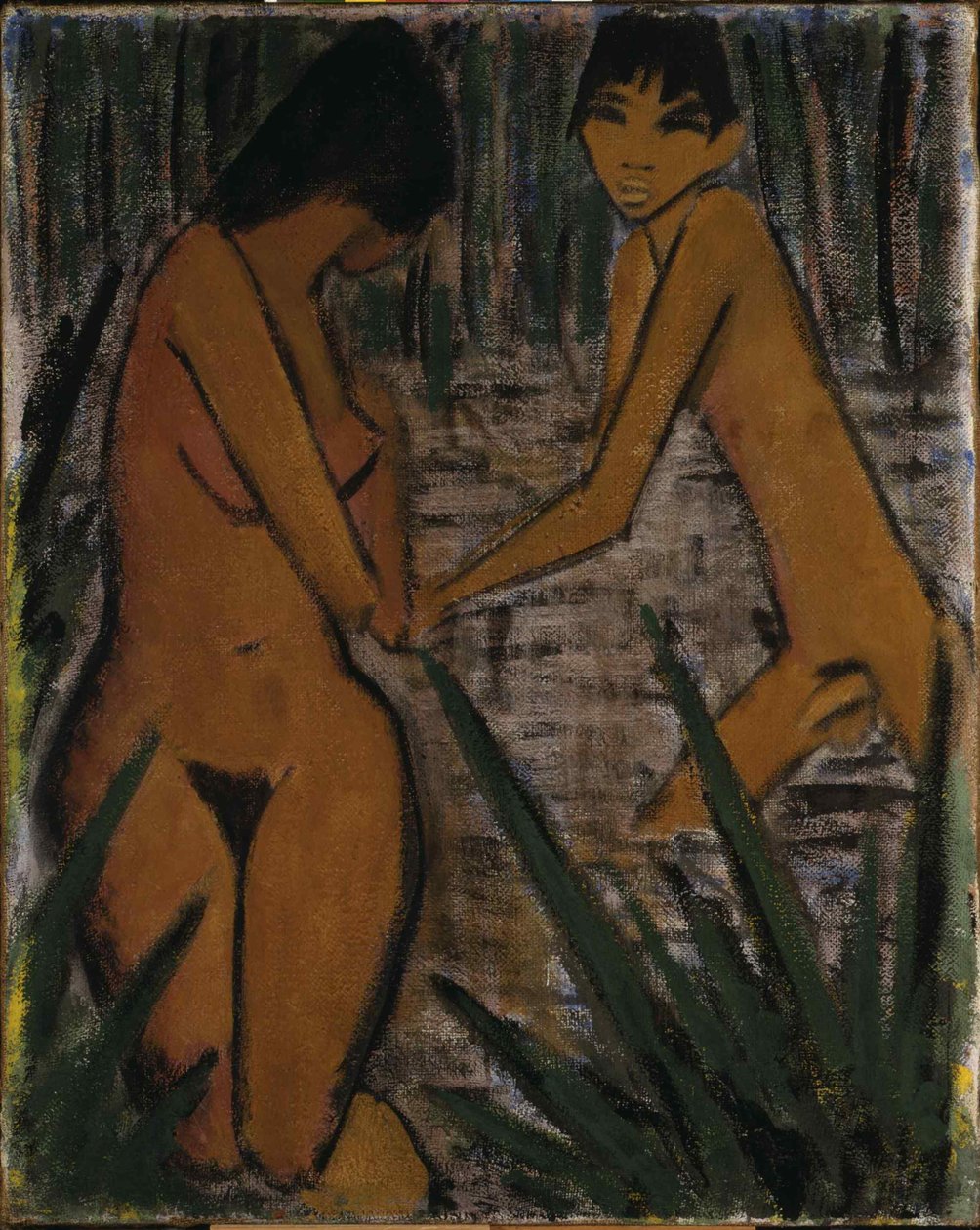 Bathers by Otto Mueller