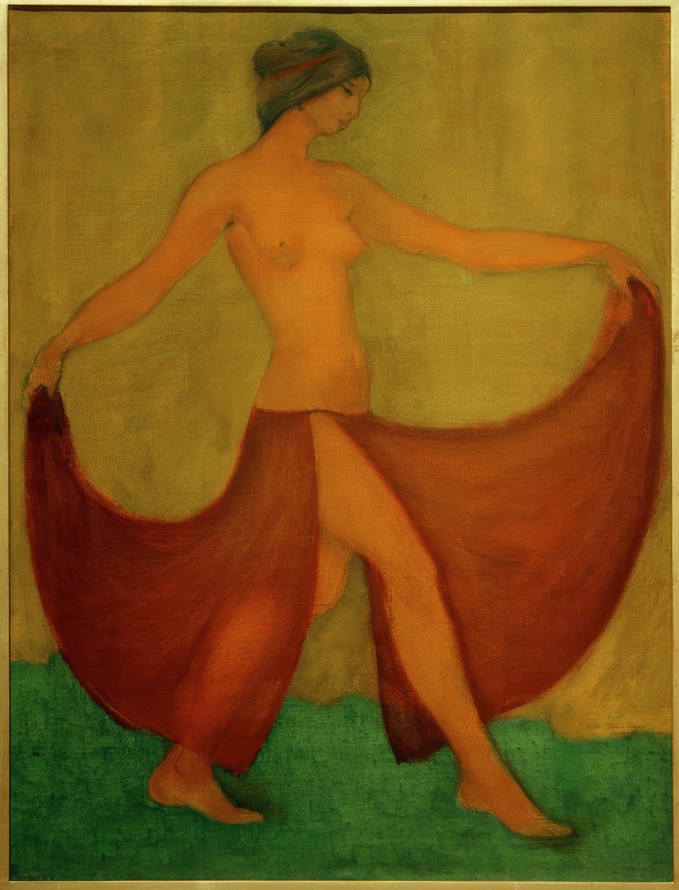 Dancers (Maschka) by Otto Mueller