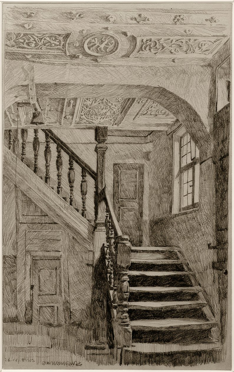 From the Workhouse in Marburg by Otto Ubbelohde
