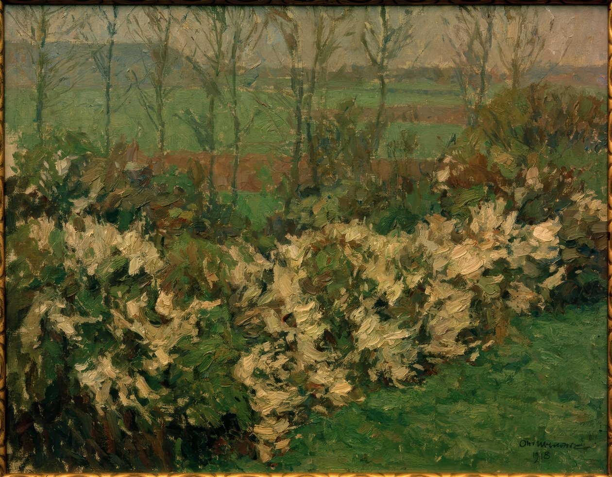 Hawthorn Hedge by Otto Ubbelohde