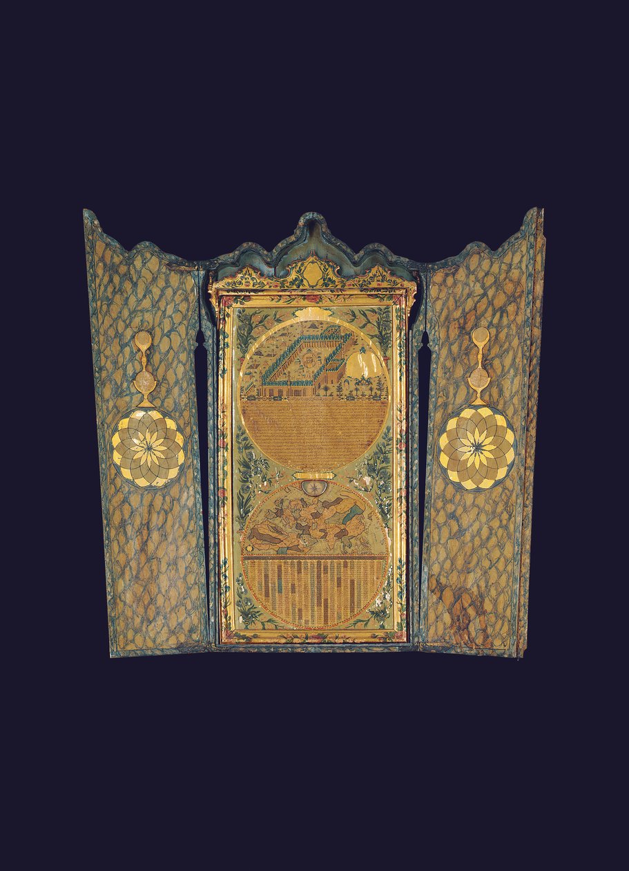 Qibla Compass, Constantinople by Ottoman School