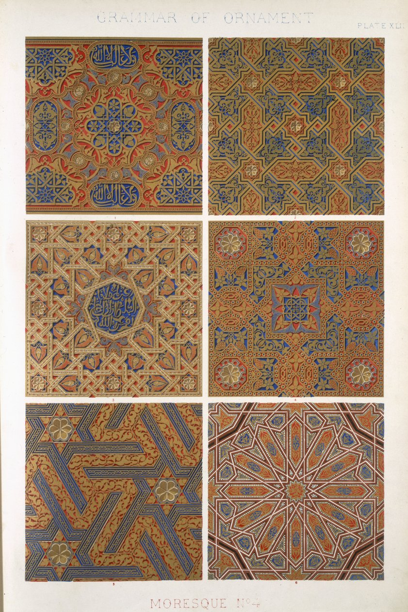 Moresque No 4, Plate XLII, from 