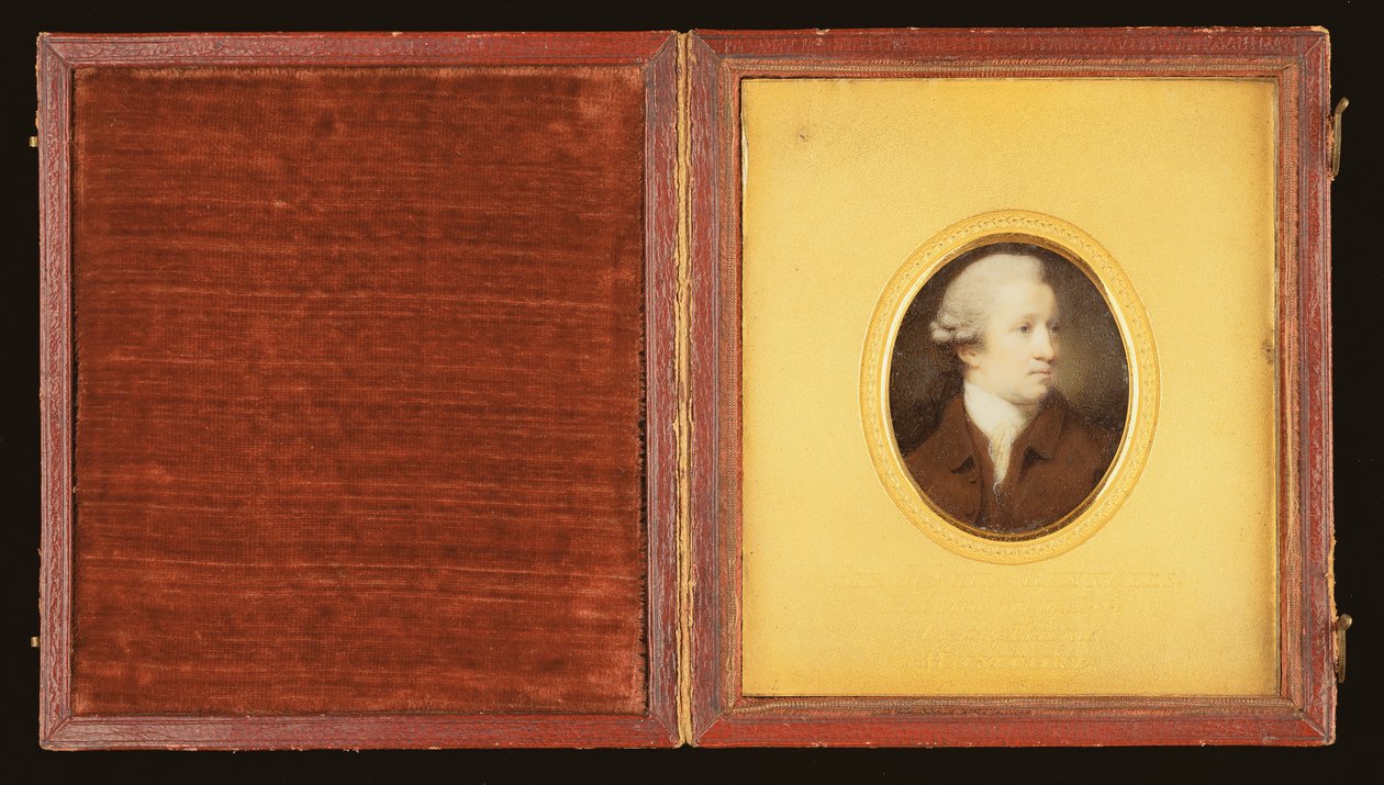 Sir Joshua Reynolds (1723-92) by Ozias Humphry