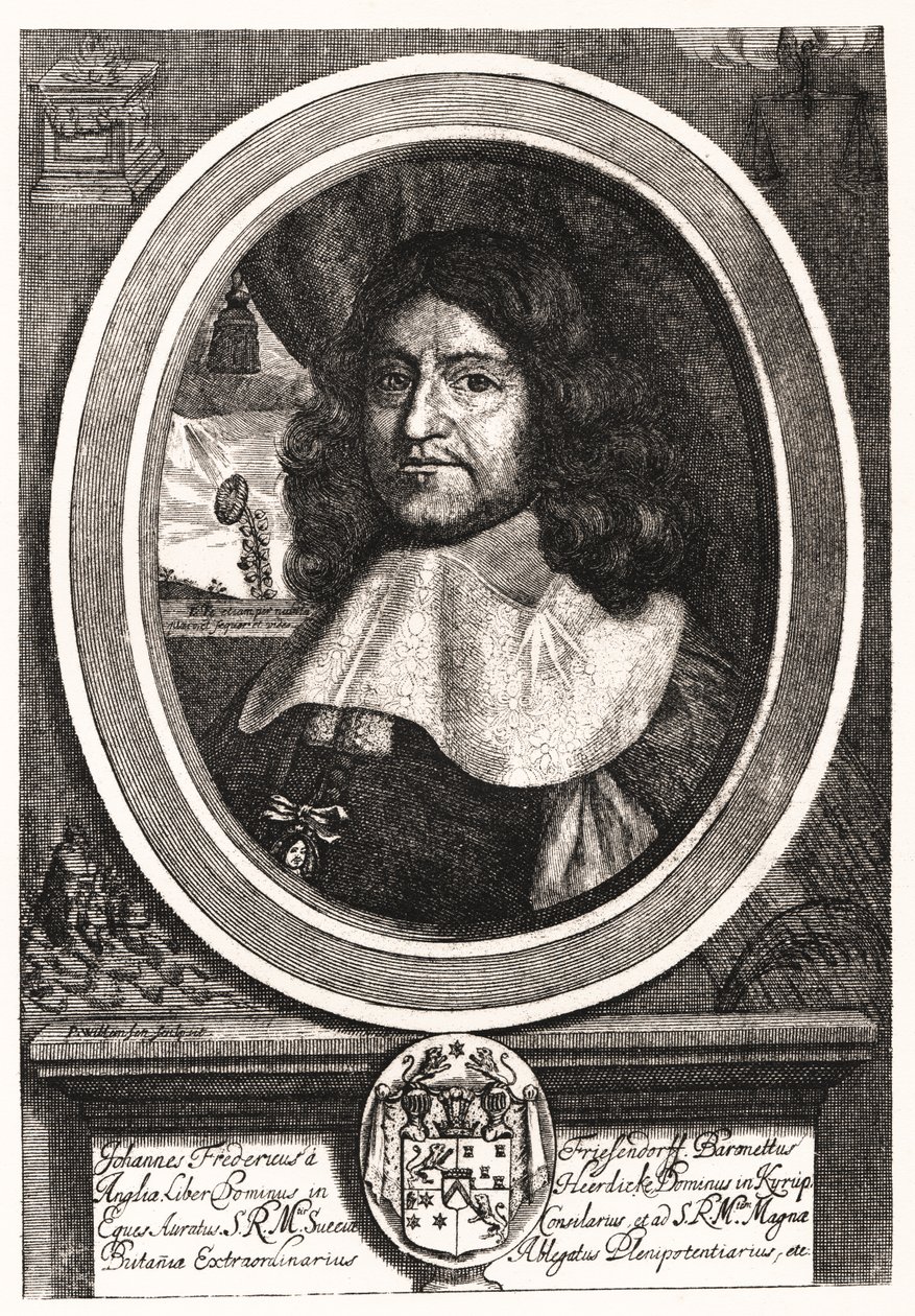Johan Fredrik von Friesendorff (1617-1669) by P. Willemsen