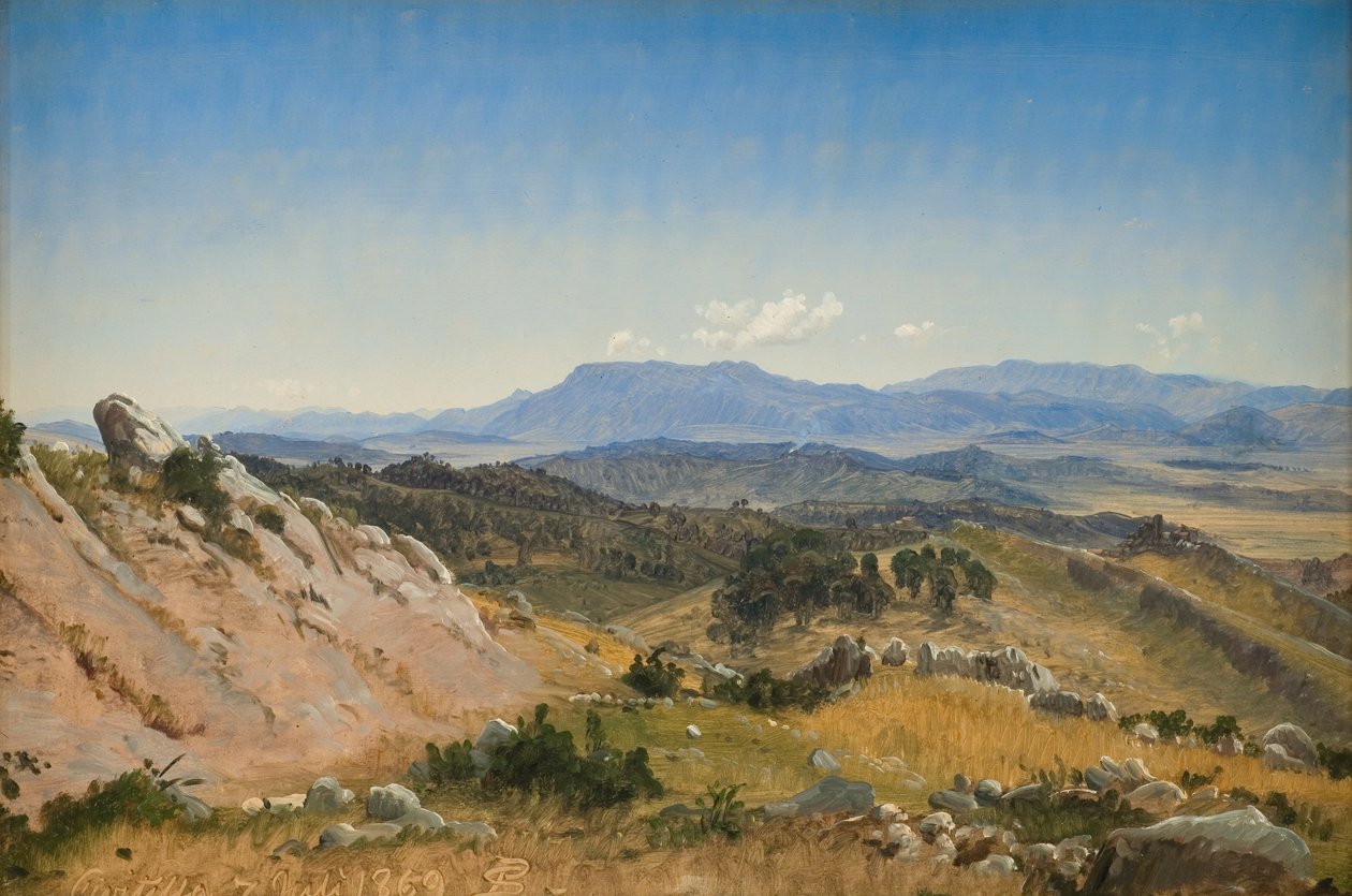Rocky Hills near Civitella by P.C. Skovgaard