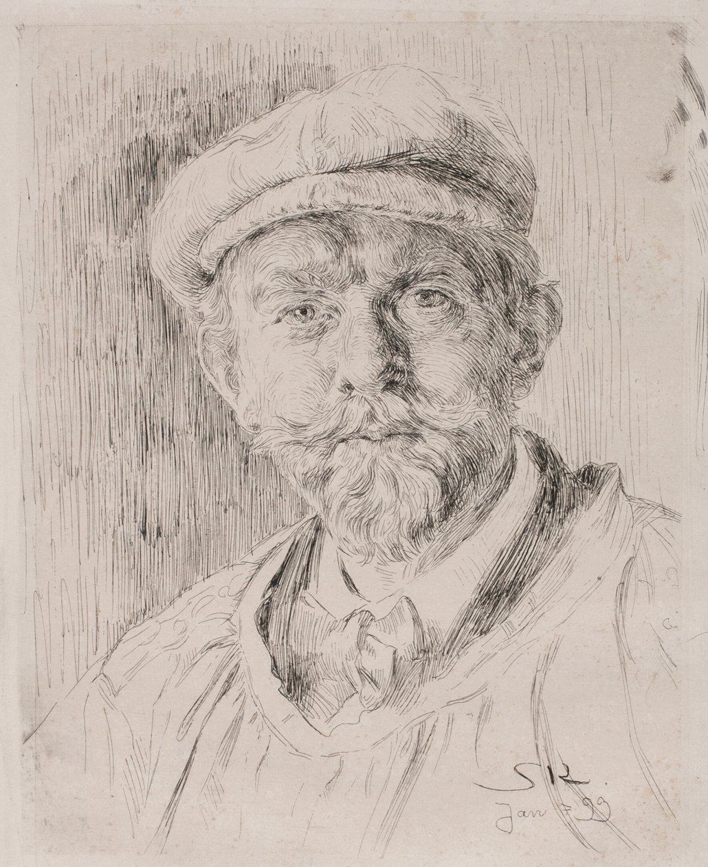 Self-Portrait by Peder Severin Krøyer