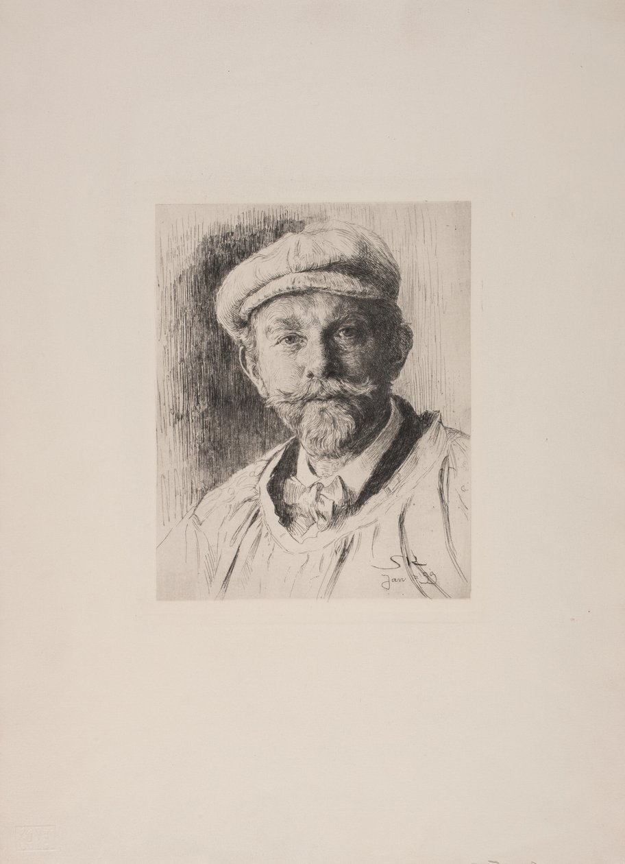 Self-Portrait by Peder Severin Krøyer