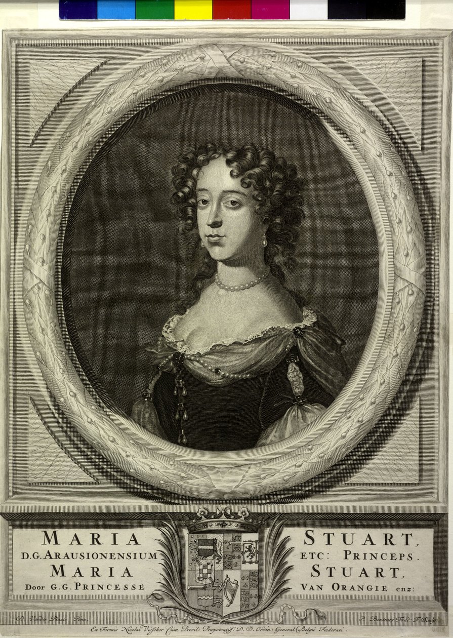 Queen of England Mary II by P. Bouttats