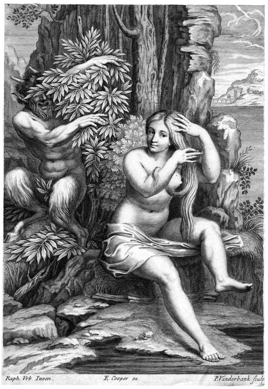 Pan and Syrinx by P Vanderbank