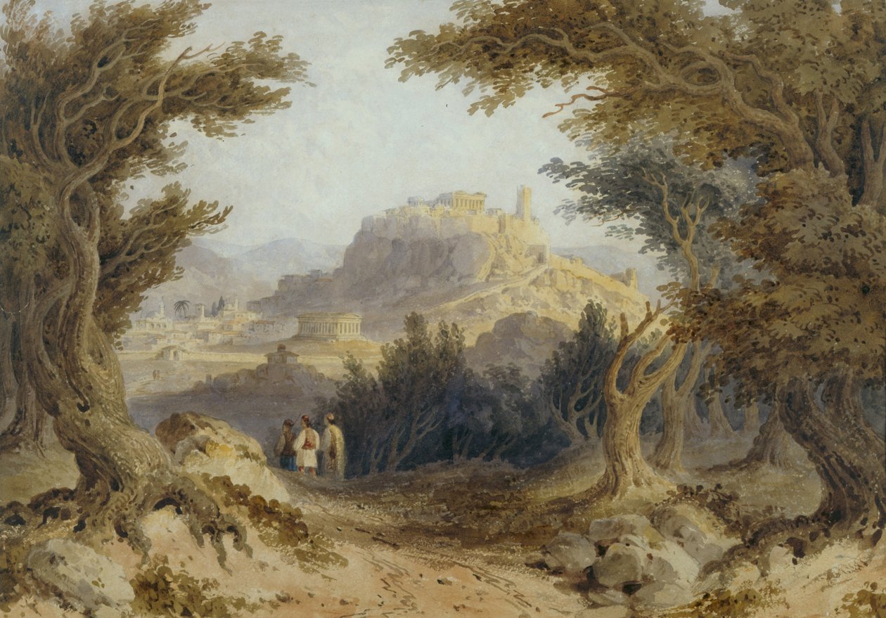 View of Athens by William Page