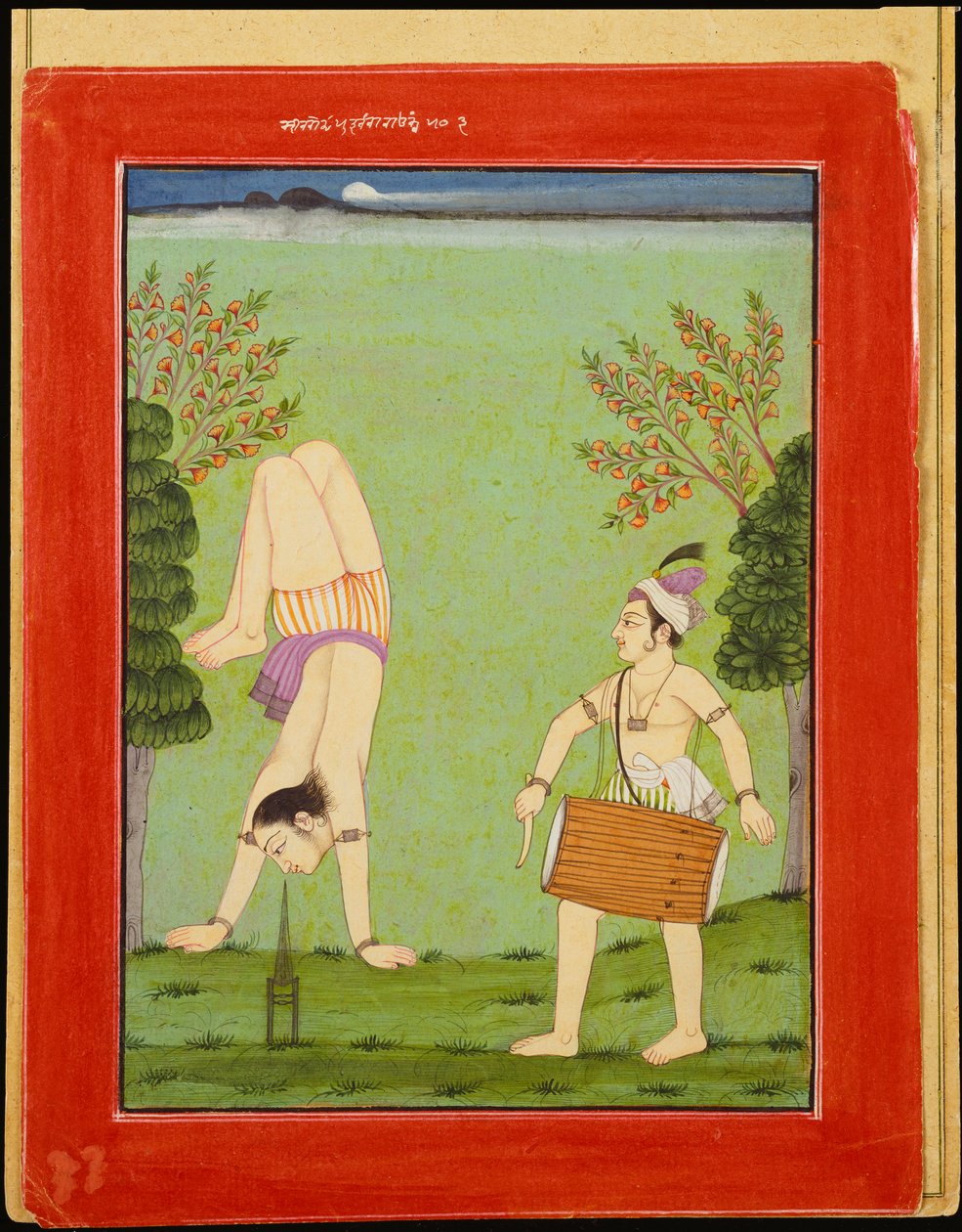 Gauda Raga: Third Putra of Dipak, c.1750 by Pahari School