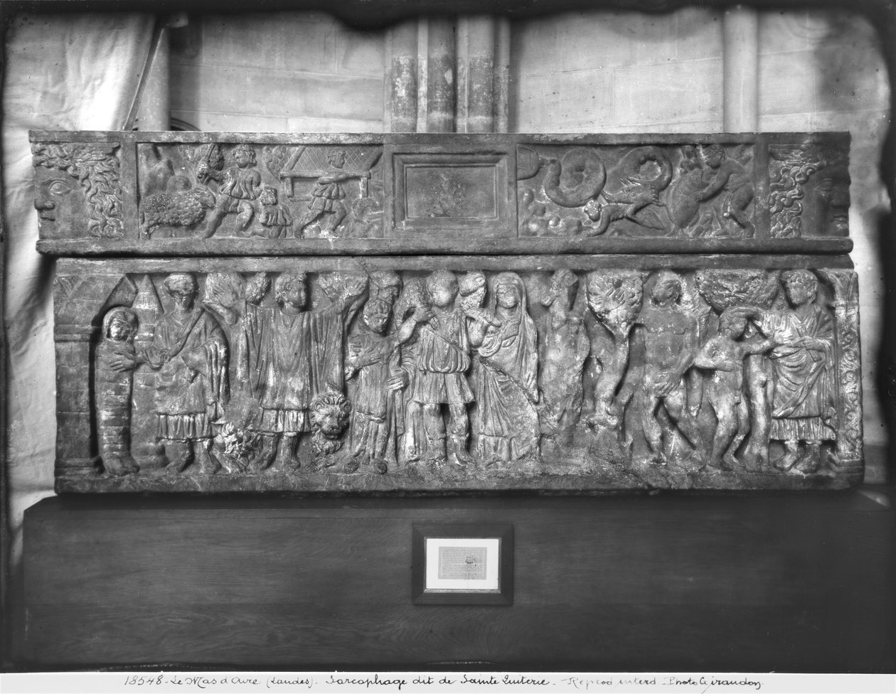 Sarcophagus of St. Quitterie by Paleo Christian