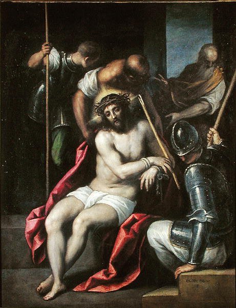 The Crowning with Thorns by Palma Il Giovane