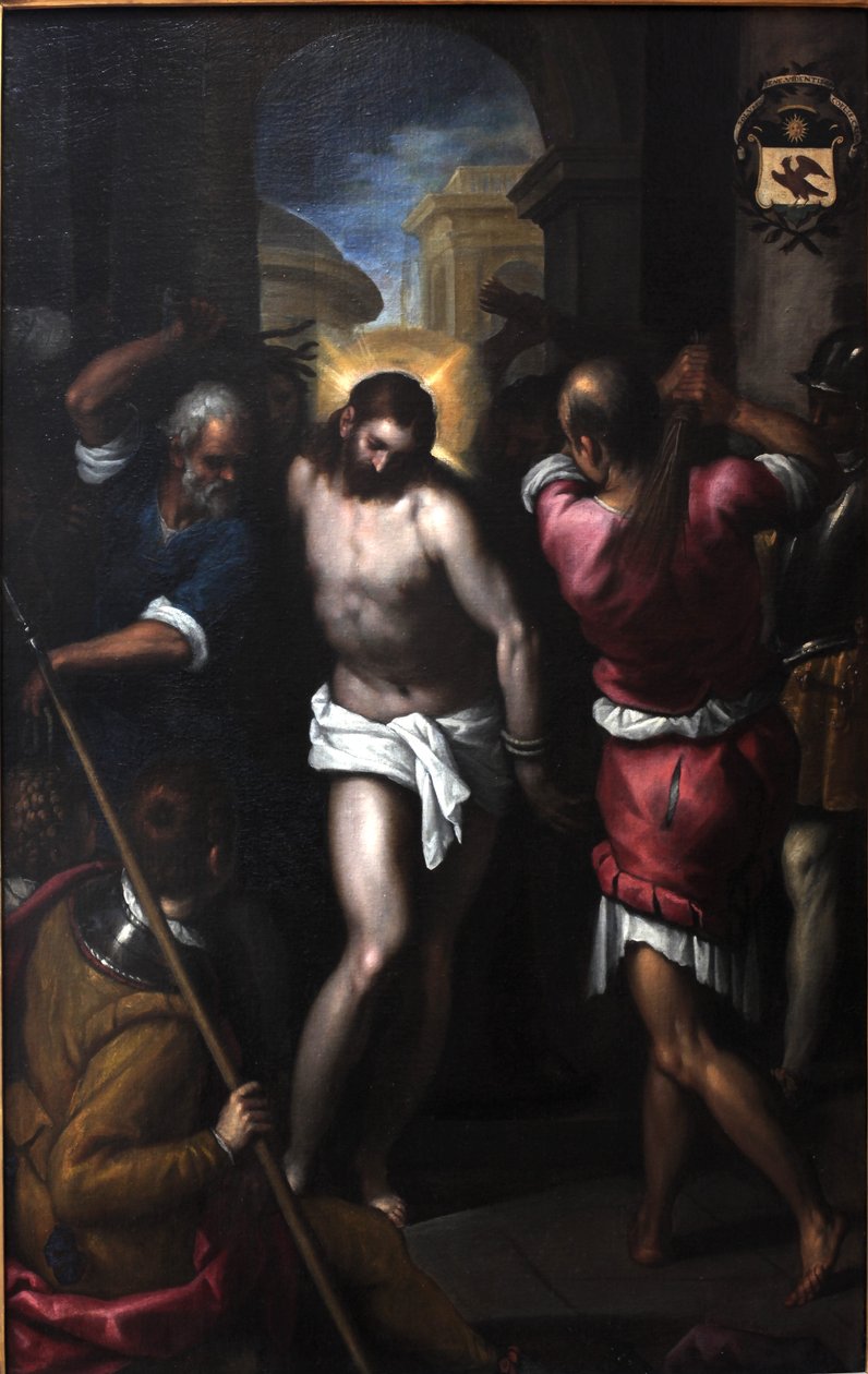 The Flagellation of Christ by Palma Il Giovane