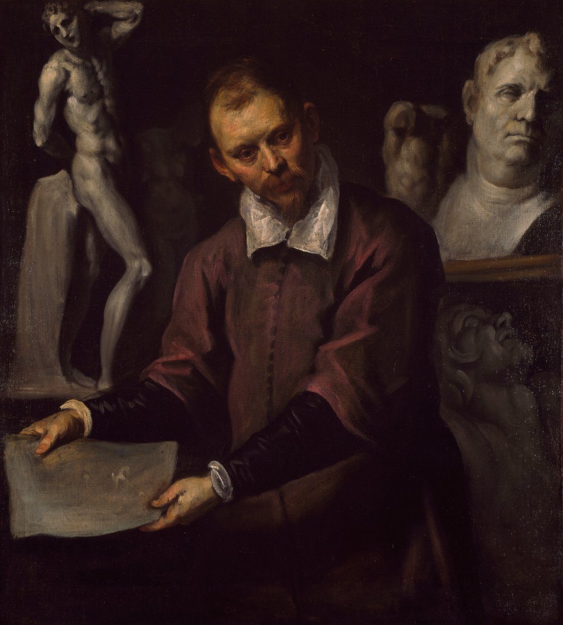 Portrait of a Man by Palma Il Giovane