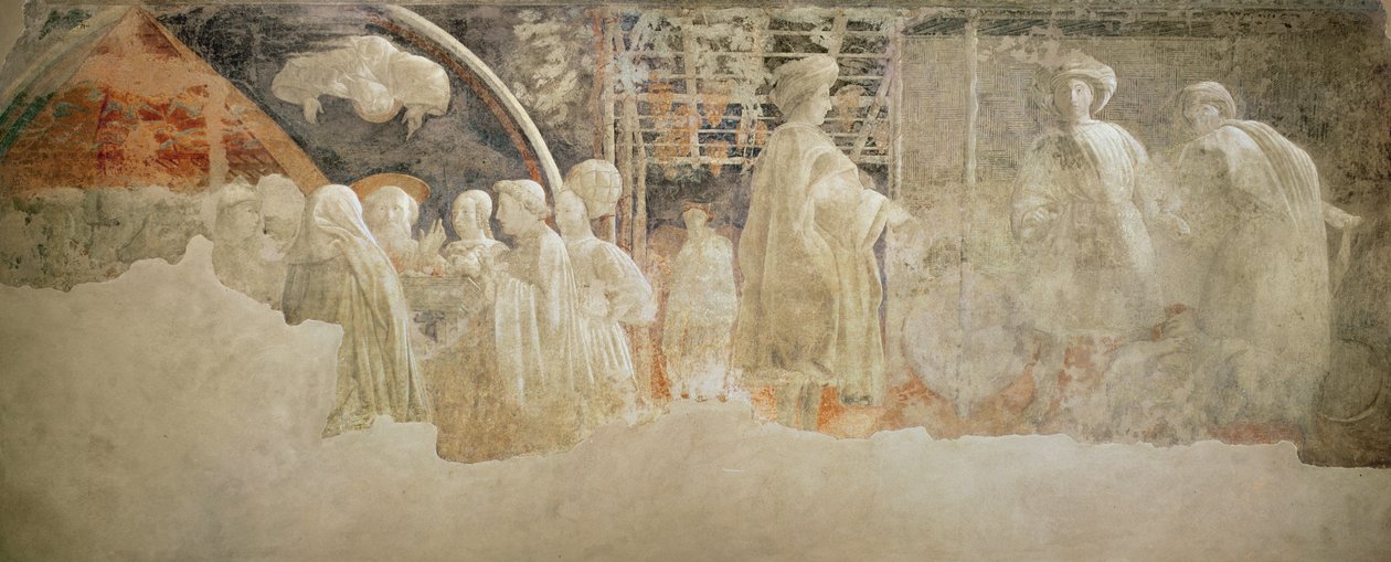 The Sacrifice and Euphoria of Noah, 1446-8 by Paolo Uccello