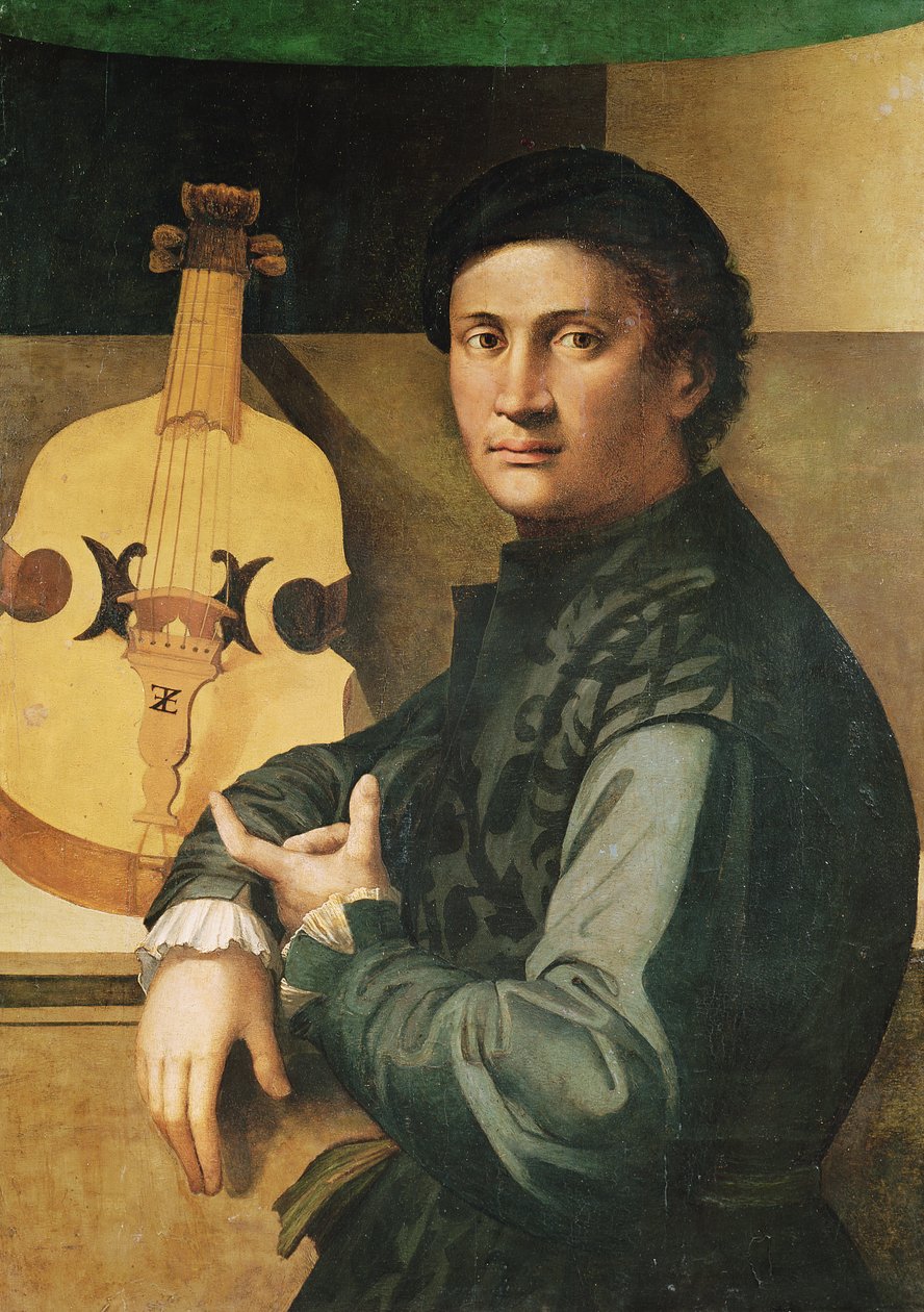 The Viola Player by Paolo Zacchia