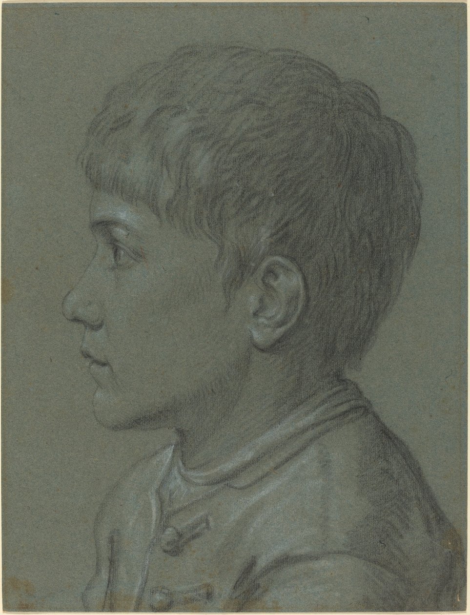 Head of a Boy by Paolo Farinati