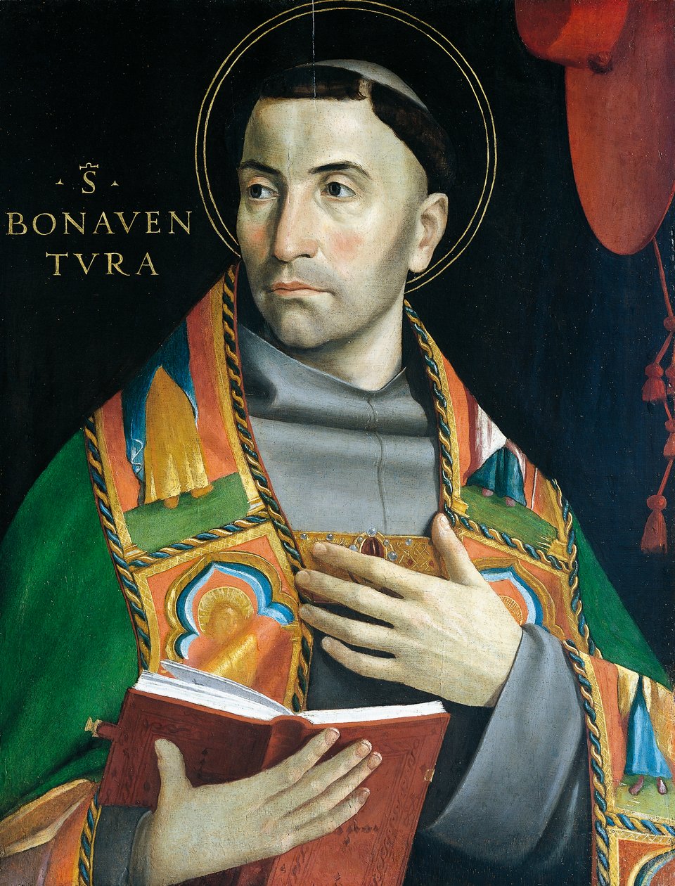 St Bonaventure by Paolo Morando Cavazzola